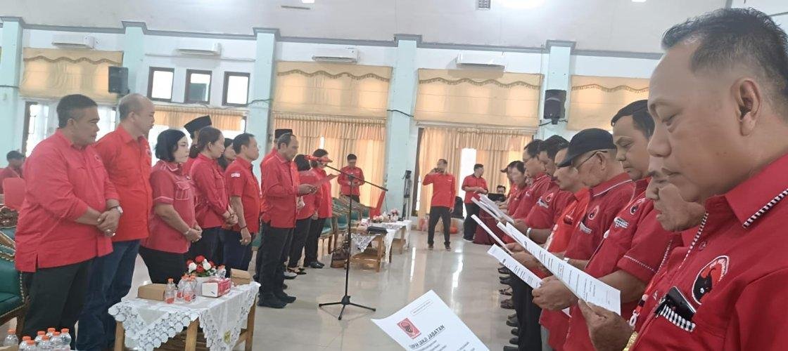 Musancab PDIP Gumas Menggelegar, Mesin Partai Dipanaskan Menuju Target 2029