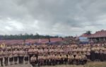 Ketua Kwarcab Pramuka Gunung Mas Buka Perkemahan Tamu Ambalan di SMAN 1 Manuhing