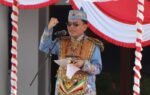 Gubernur Kalteng Pimpin Upacara Hari Jadi ke-24 Gunung Mas
