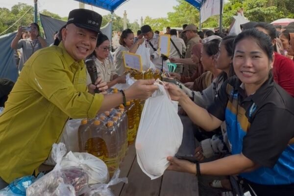 Sambut Hari Jadi Ke-24, Pemkab Gumas Gelar Gerakan Pangan Murah Di Kuala Kurun