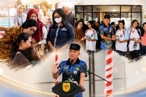 Bupati Gunung Mas Kick Off Intervensi Serentak Pencegahan Stunting, Dorong Cakupan Posyandu Capai 100 Persen
