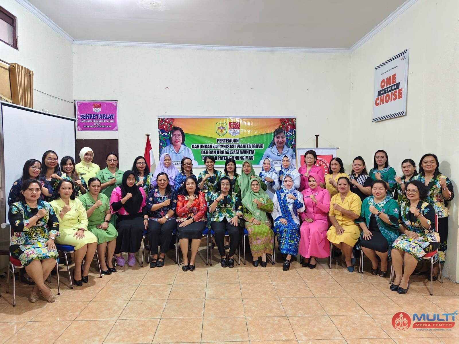 GOW Kabupaten Gunung Mas Perkuat Sinergi Organisasi Wanita melalui Pertemuan Bersama