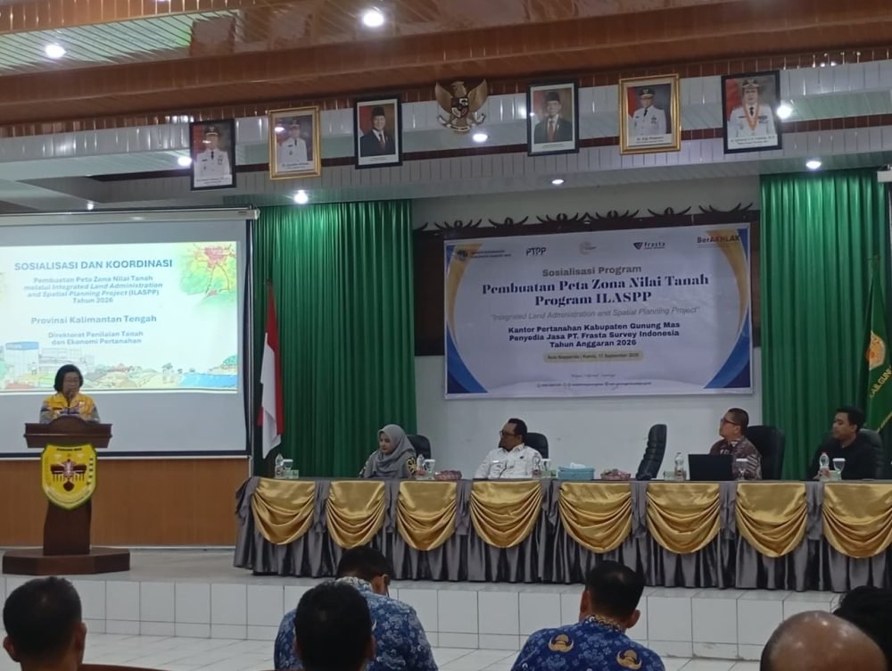 Pemkab Gumas Dan Kantor Pertanahan Bersinergi Wujudkan Integrasi Administrasi Pertanahan Dan Tata Ruang